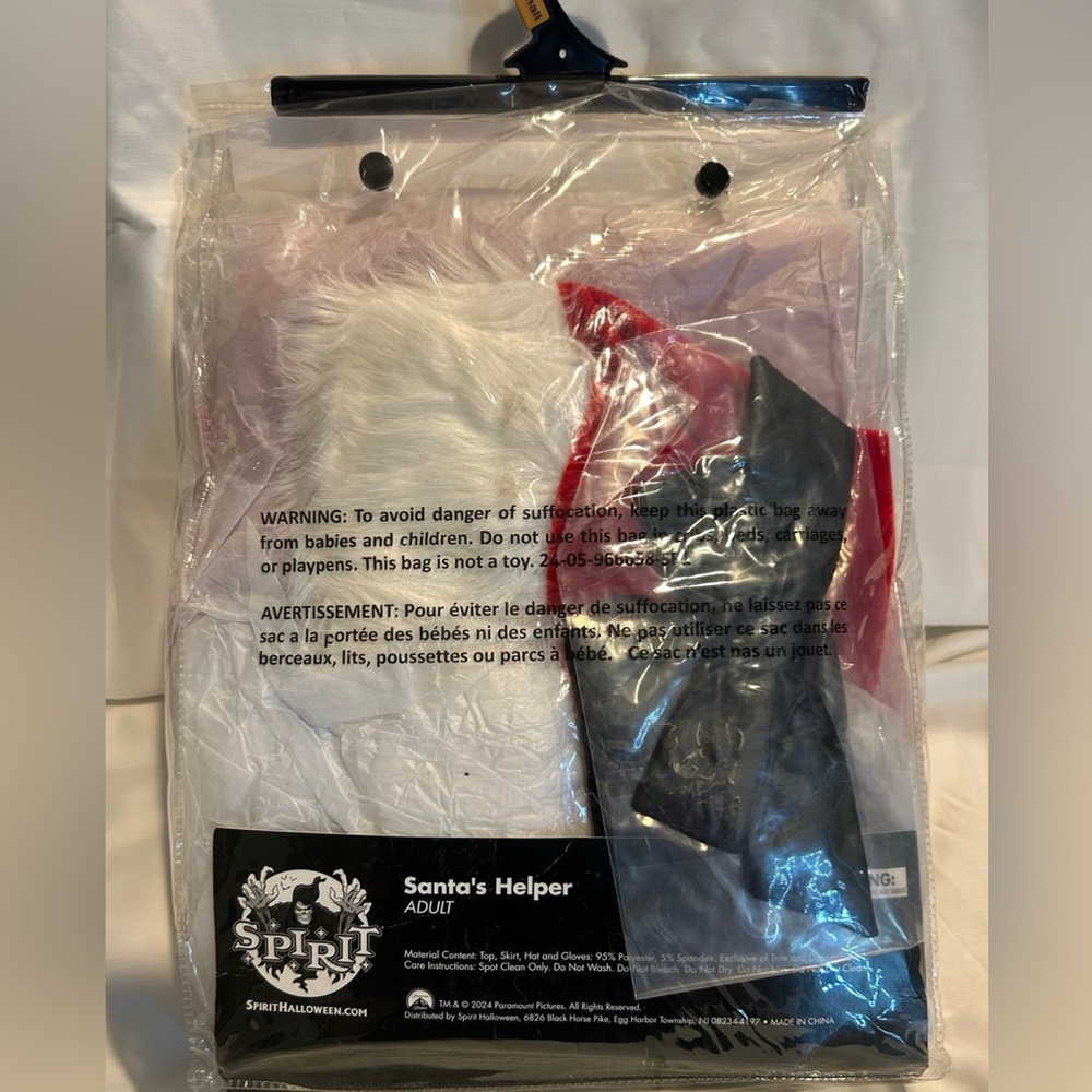 Mean Girls Santas Helper - Spirit Halloween - Halloween costume - Small - New - Picture 4 of 4